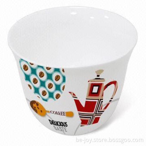 Ceramic bowl with full printing, various colors and artworks are available, OEM orders are welcome